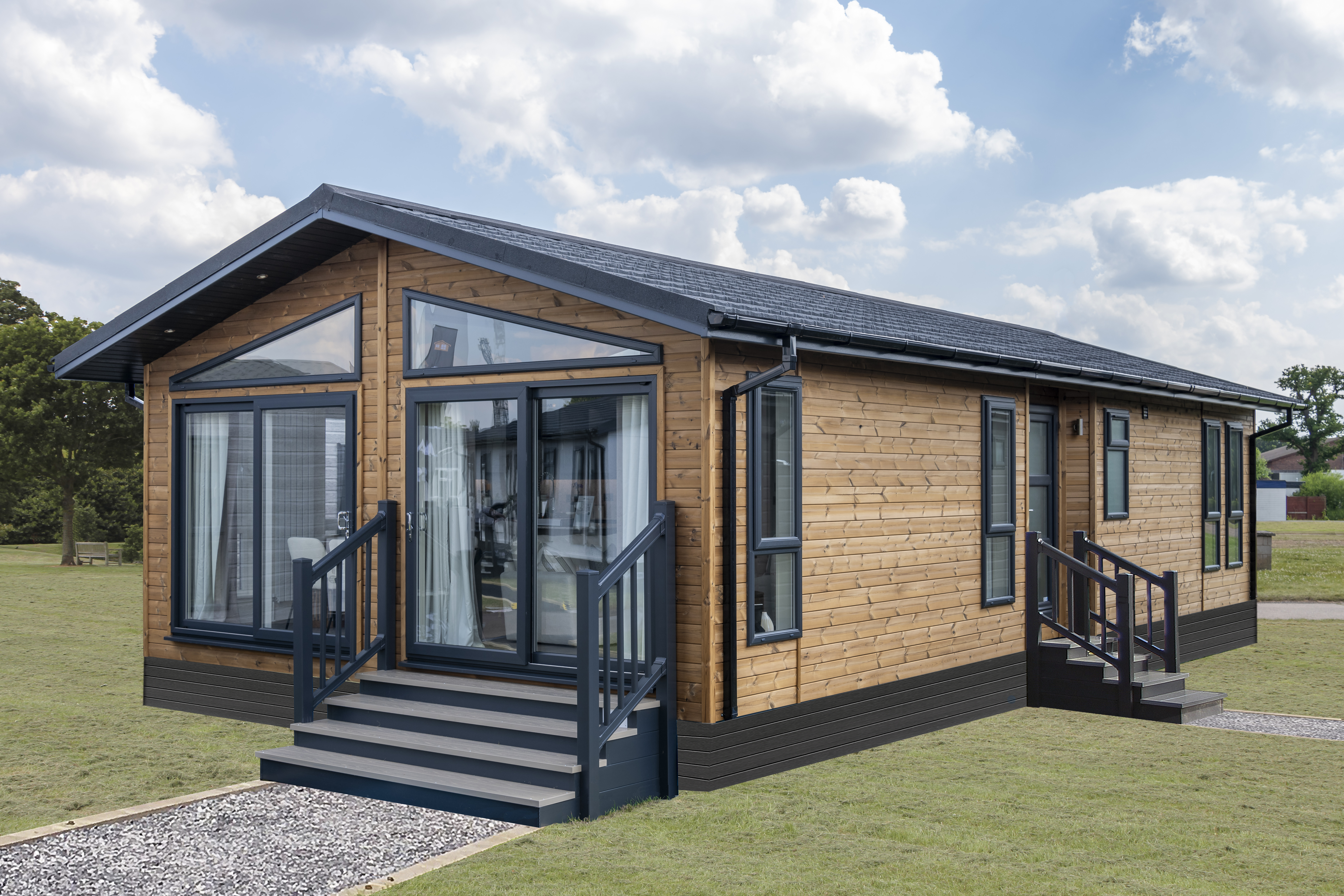 contemporary holiday lodge grantshouse